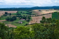fields in southern France