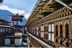 monastery end of dzong