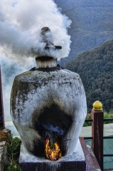 morning incense at Trongsa 03