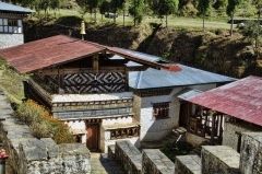 outside the dzong