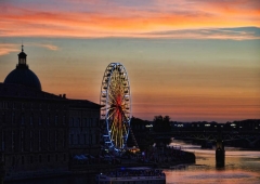 125Toulouse Ferris Wheel at dusk_