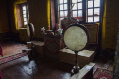 drum at Yangtho Goemba
