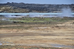 a blue lagoon