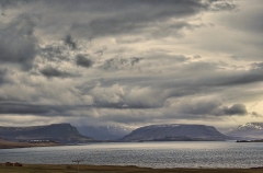 cloudy day in Whale Sound