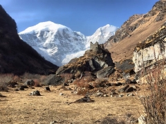 Jomolhari from base camp