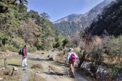gentle start to the trek