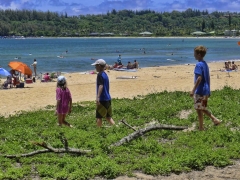 032indians at Hanalei Bay_