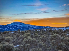 Electric Peak sunset