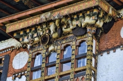 Punakha dzong beehives