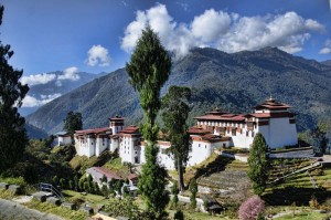 The Dzong at Trongsa 